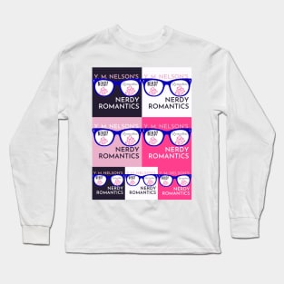 Nerdy Romantics Logo Grid Long Sleeve T-Shirt